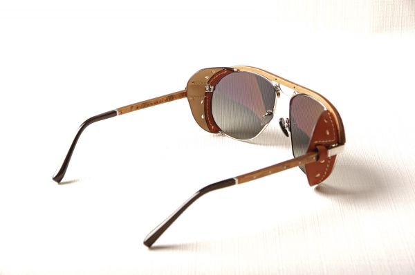 Lunettes Gold and Wood BORN HERITAGE, France