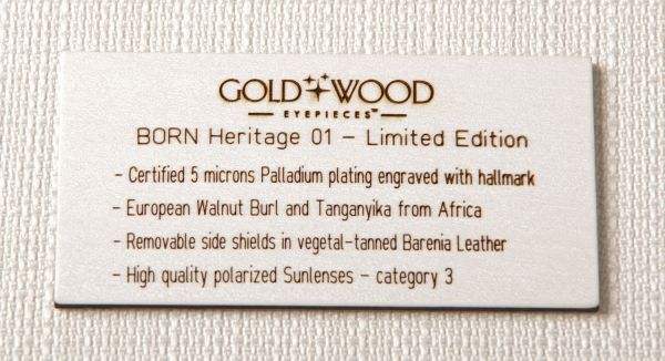 Gold and Wood born heritage, Allemagne