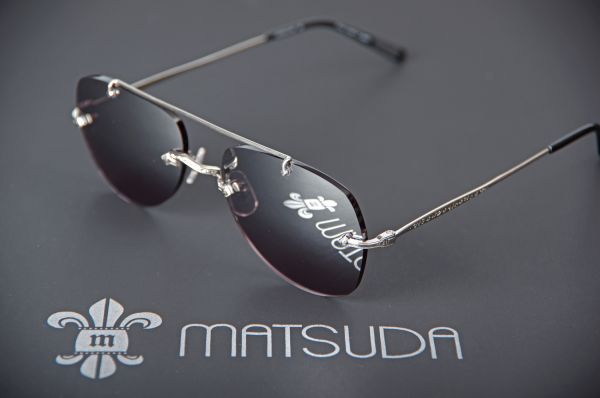 Lunettes aviator percées en titane Matsuda M3038 proche le Havre 76